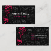 Carte de visite élégant (Devant / Derrière)