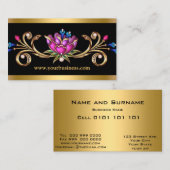 Carte de visite élégant (Devant / Derrière)