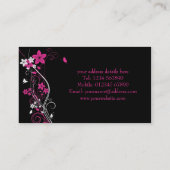 Carte de visite élégant (Dos)