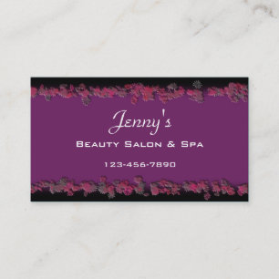 Carte de visite élégant