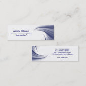 carte de visite élégant (Devant / Derrière)