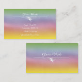 Carte de visite élégant (Devant / Derrière)