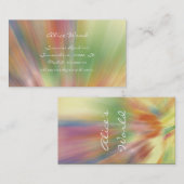 Carte de visite élégant (Devant / Derrière)