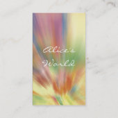 Carte de visite élégant (Dos)