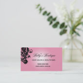 Carte de visite élégant (Debout devant)