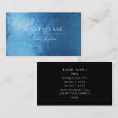 Carte De Visite Élégant abstrait (Devant / Derrière)