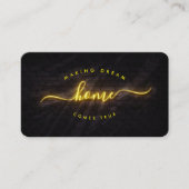 Carte De Visite Élégant agent immobilier moderne Realtor QR (Devant)