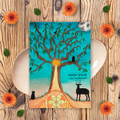 Carte De Visite Élégant Arbre De Vie