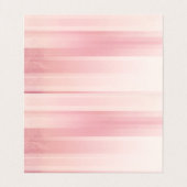Carte De Visite Élégant Arrière - plan rose clair (Intérieur déplié)