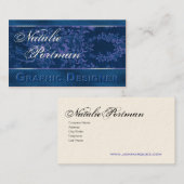 Carte de visite élégant (artiste) la "Renaissance (Devant / Derrière)