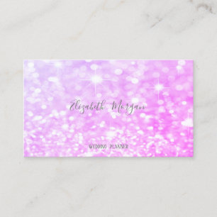 Carte De Visite Élégant Bokeh Ombré Moderne Professionnel