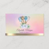 Carte De Visite Élégant boulangerie professionnelle Outils à main  (Devant)