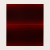 Carte De Visite Élégant Brown rouge professionnel plié (Intérieur déplié)