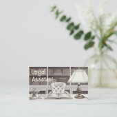 Carte De Visite Elégant bureau d'aide juridique (Debout devant)