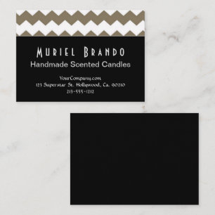 Carte De Visite Elegant Candle Company