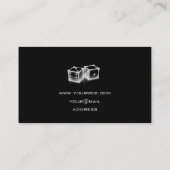 Carte De Visite Élégant casino (Dos)