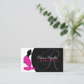 Carte De Visite Elégant concepteur de mode (Debout devant)