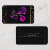 Carte De Visite Elégant Confetti Moderne Simple Et Design, Pots (Devant / Derrière)