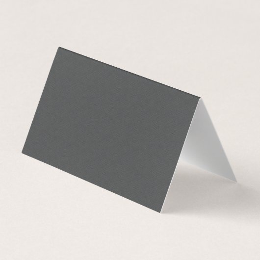 Carte De Visite Élégant Consultant en gris texture simple (Dos)