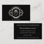 Carte De Visite Elégant crâne Personnaliser (Devant / Derrière)