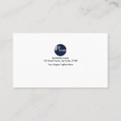 Carte de visite élégant créatif renversant de (Dos)