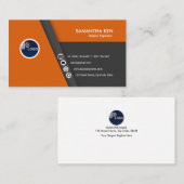 Carte de visite élégant créatif renversant de (Devant / Derrière)