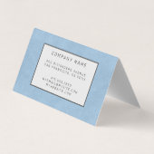 Carte De Visite Élégant cuir moderne or (Dos)