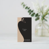 Carte De Visite Élégant cygne (Debout devant)