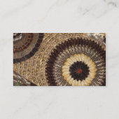 Carte de visite élégant d'aile de papillon - art (Dos)