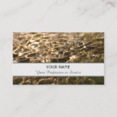 Carte de visite élégant dans un design clair et fl (Devant)