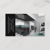 Carte de visite élégant de dessinateur (Dos)