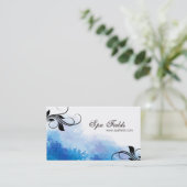 Carte de visite élégant de directeur de spa - (Debout devant)