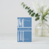 Carte de visite élégant de restauration (Debout devant)