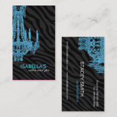 Carte de visite élégant de salon et de spa (Devant / Derrière)