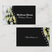 Carte de visite élégant de wedding planner (Devant / Derrière)
