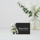 Carte de visite élégant de wedding planner (Debout devant)
