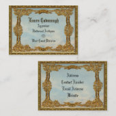 Carte de visite élégant d'Ella (Devant / Derrière)