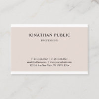 Élégant design graphique épuré Plat professionnel