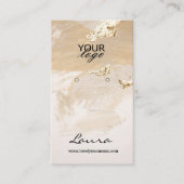 Carte De Visite Élégant Élégant Élégant Écran d'oreille (Devant)