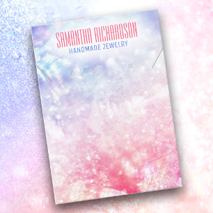 Carte De Visite Élégant élégant Holographe Holographique Porte-Bij