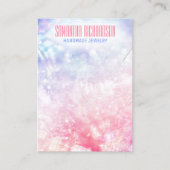 Carte De Visite Élégant élégant Holographe Holographique Porte-Bij (Devant)