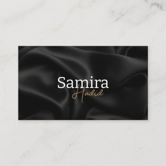 Carte de visite élégant et contemporain (Devant)