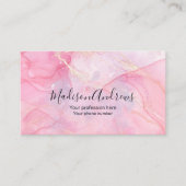 Carte De Visite Élégant et élégant (Devant)