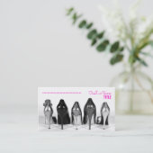 Carte De Visite Élégant et impertinent (Debout devant)