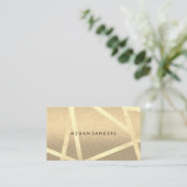 Carte De Visite Élégant et Lux (Debout devant)