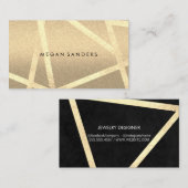Carte De Visite Élégant et Lux (Devant / Derrière)