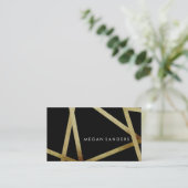 Carte De Visite Élégant et Lux (Debout devant)