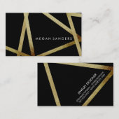 Carte De Visite Élégant et Lux (Devant / Derrière)