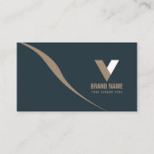 Carte De Visite Élégant et moderne (Dos)