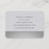 Carte De Visite Élégant et moderne (Dos)